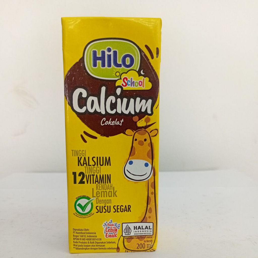 

Hilo School Calcium Coklat 200ml