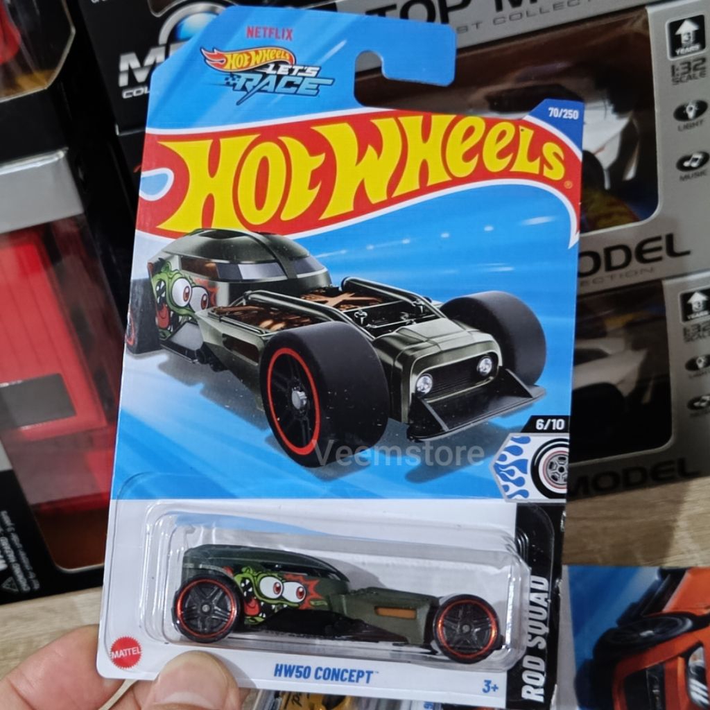 Hotwheels 1:64 HW50 Concept [Original Mattel] SNI