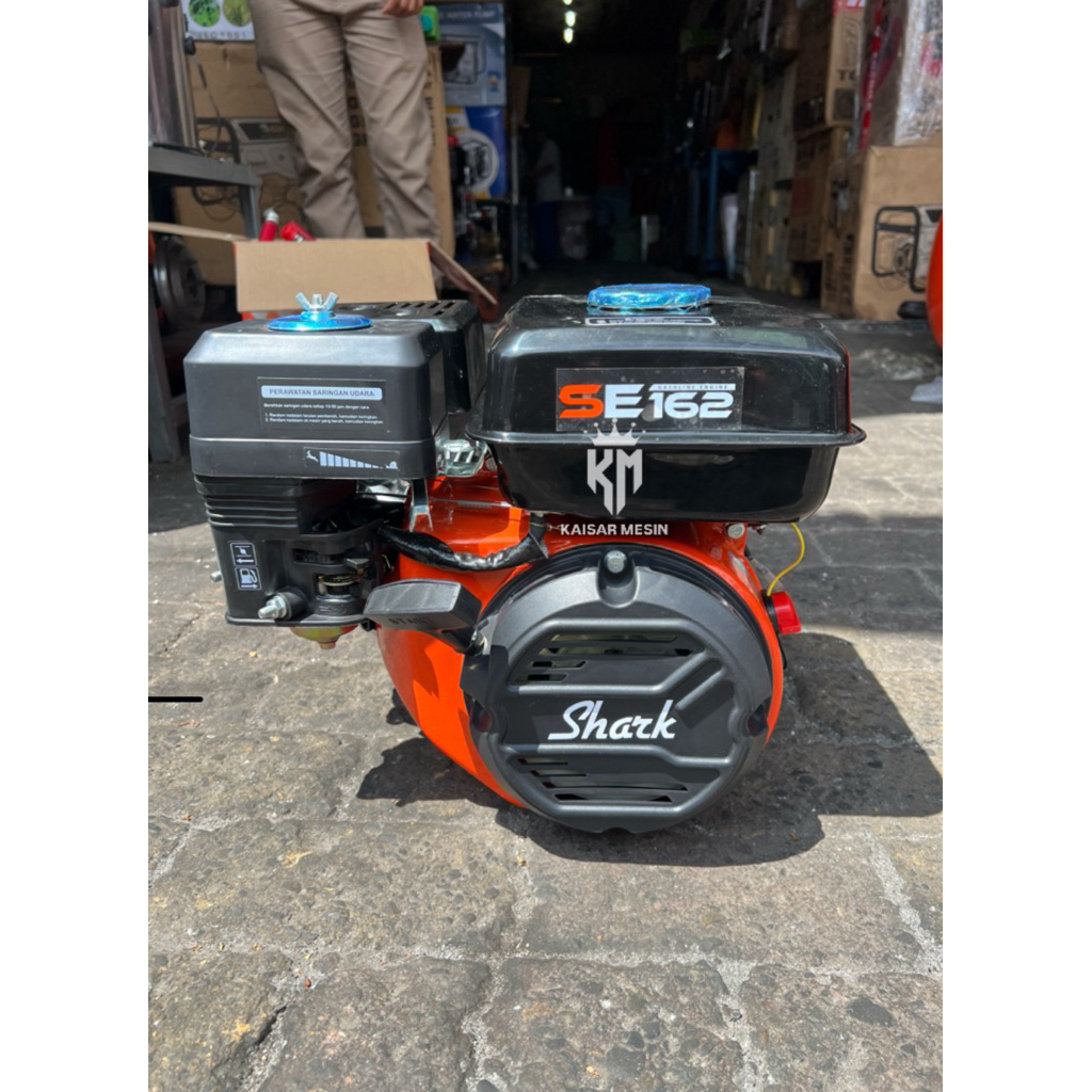MESIN PENGGERAK BENSIN DUDUK SERBAGUNA 5.5PK SHARK SE 162 ENGINE TARIK