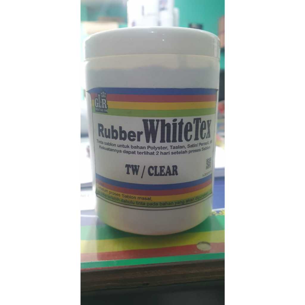 

rubber whitex tw/clear