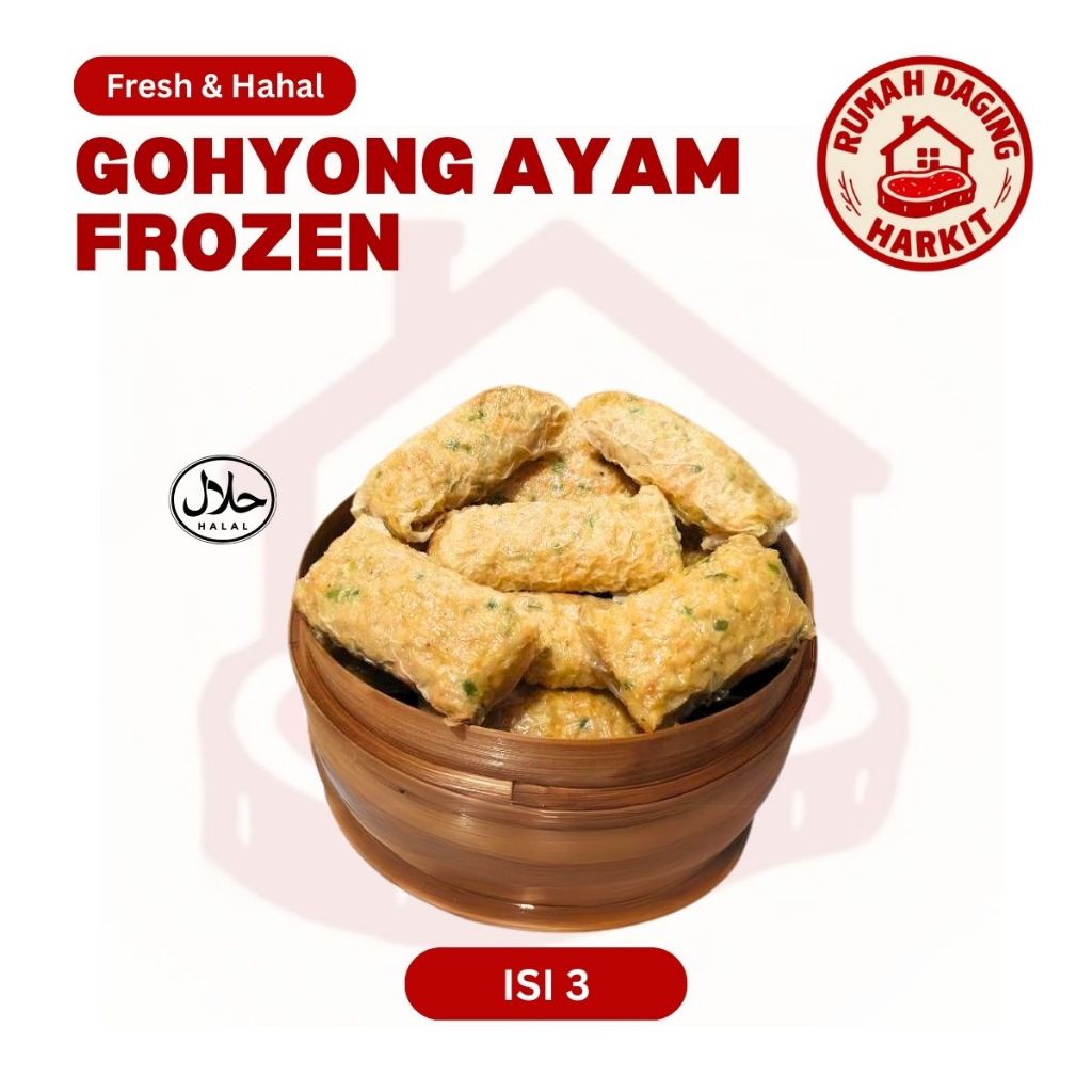 

Gohyong Ayam Frozen isi 3 Kab Tangerang