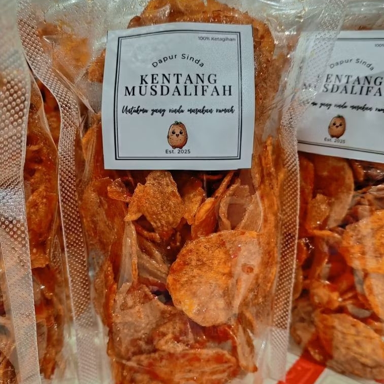 

KENTANG MUSDALIFAH 500gr Kentang Mustofa Pedas Manis Balado Dapur Sinda