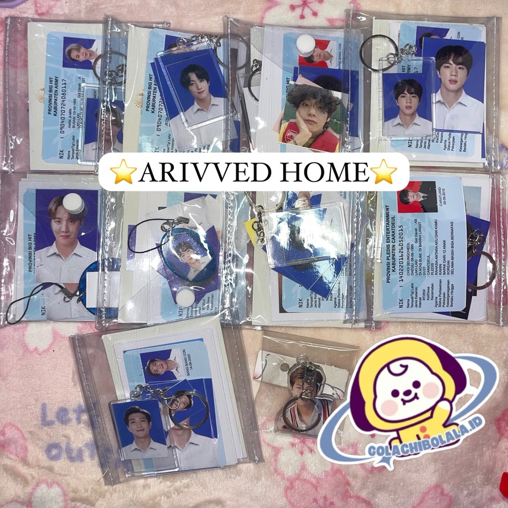 fan kit ktp dan bukunikah bts (booked)