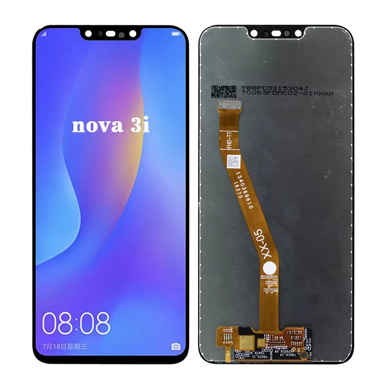 LCD FULLSET HUAWEI NOVA 3I BLACK SUPER