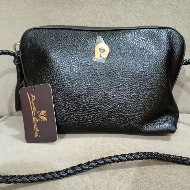 TAS SELEMPANG PAPILLON K 3312 NEW SALEEE HANYA HITAM