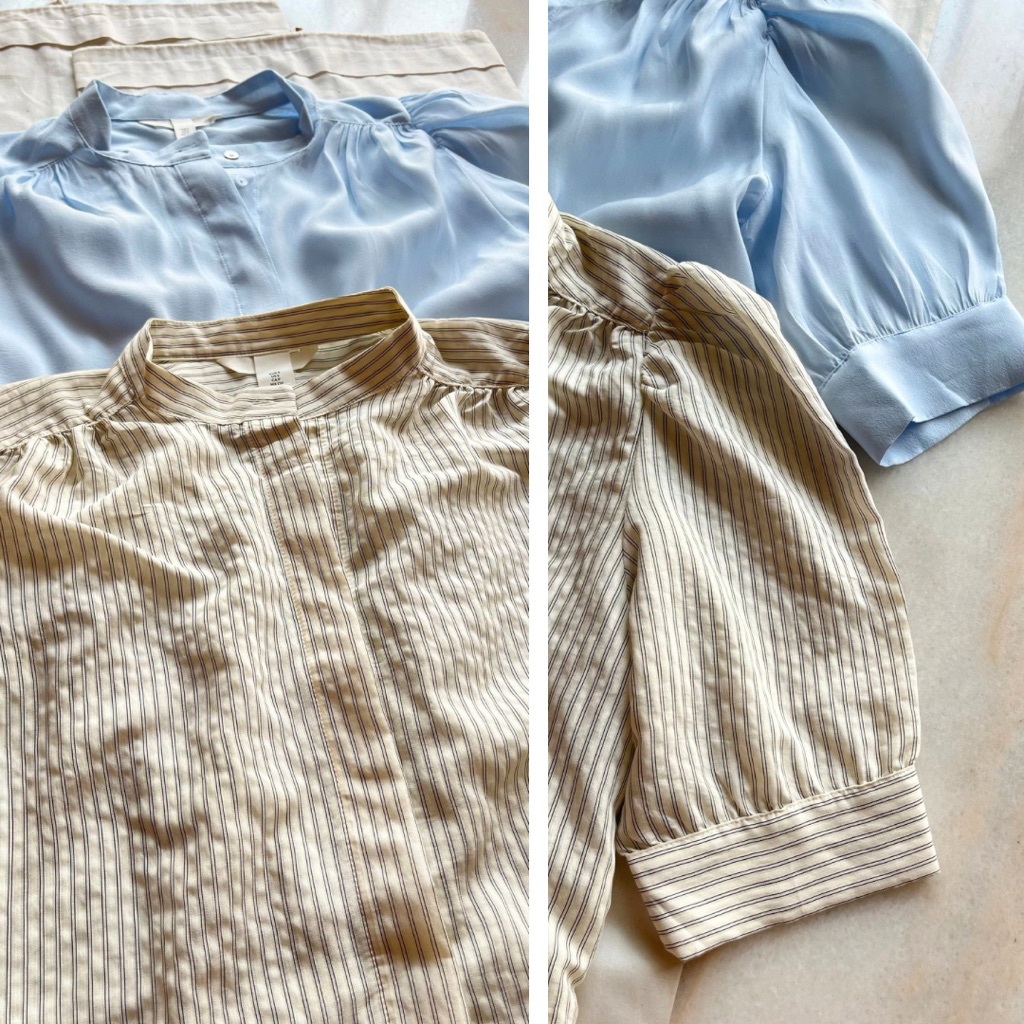 HM Puff Shirt Kemeja Lengan Balon