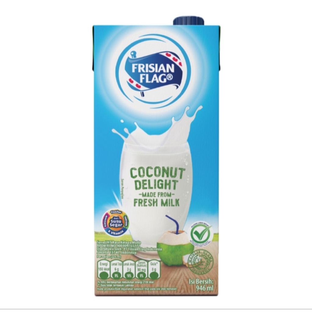 

Frisian Flag Purefarm Susu UHT Coconut Delight 946ml