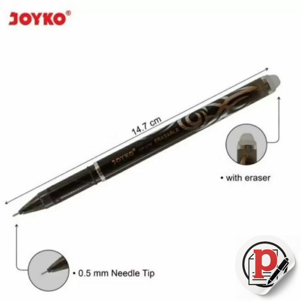 

Pulpen Joyko Erasable Gel Pen / Pulpen Bisa Dihapus JOYKO Shokyo