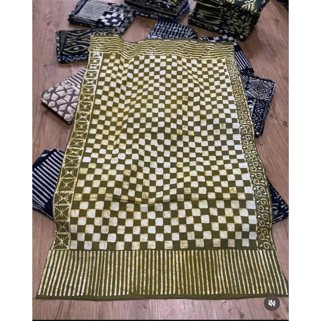 SAPUT INDIGO BATIK TULIS