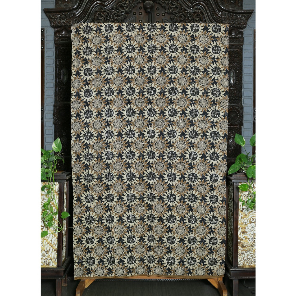 KAIN BATIK PREMIUM MOTIF BUNGA MATAHARI