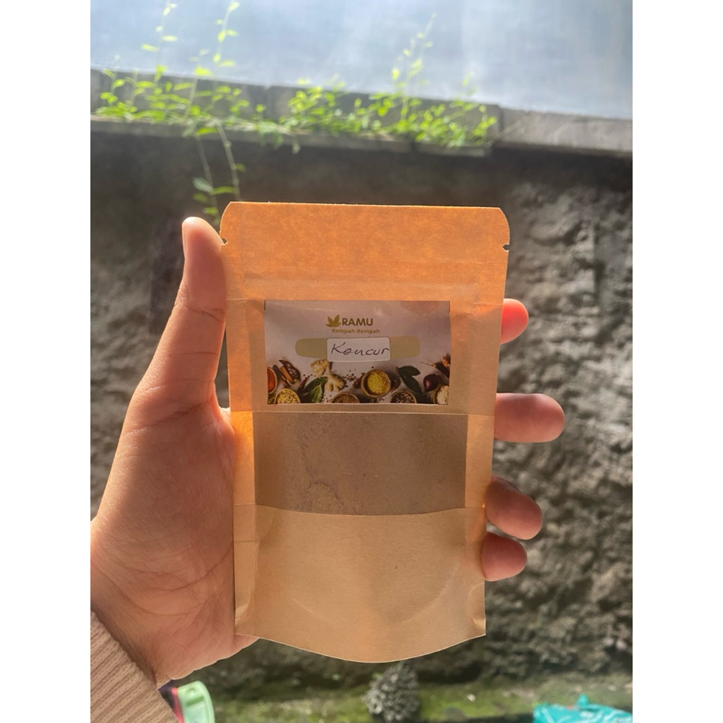 

KENCUR BUBUK 100%ORIGINAL REMPAH-REMPAH BUMBU HERBAL