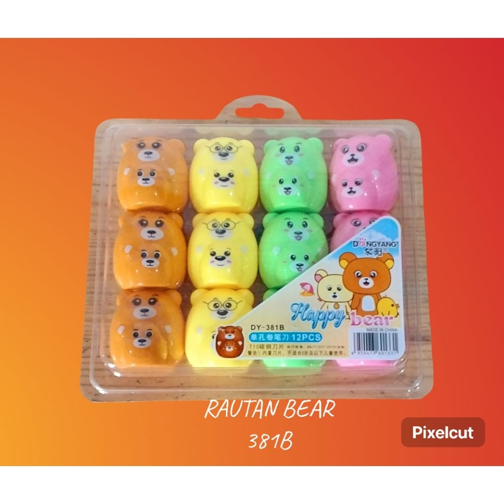 

SERUTAN KARAKTER HELO KITTY, RABIT, CAT / 1PACK ISI 12 PCS