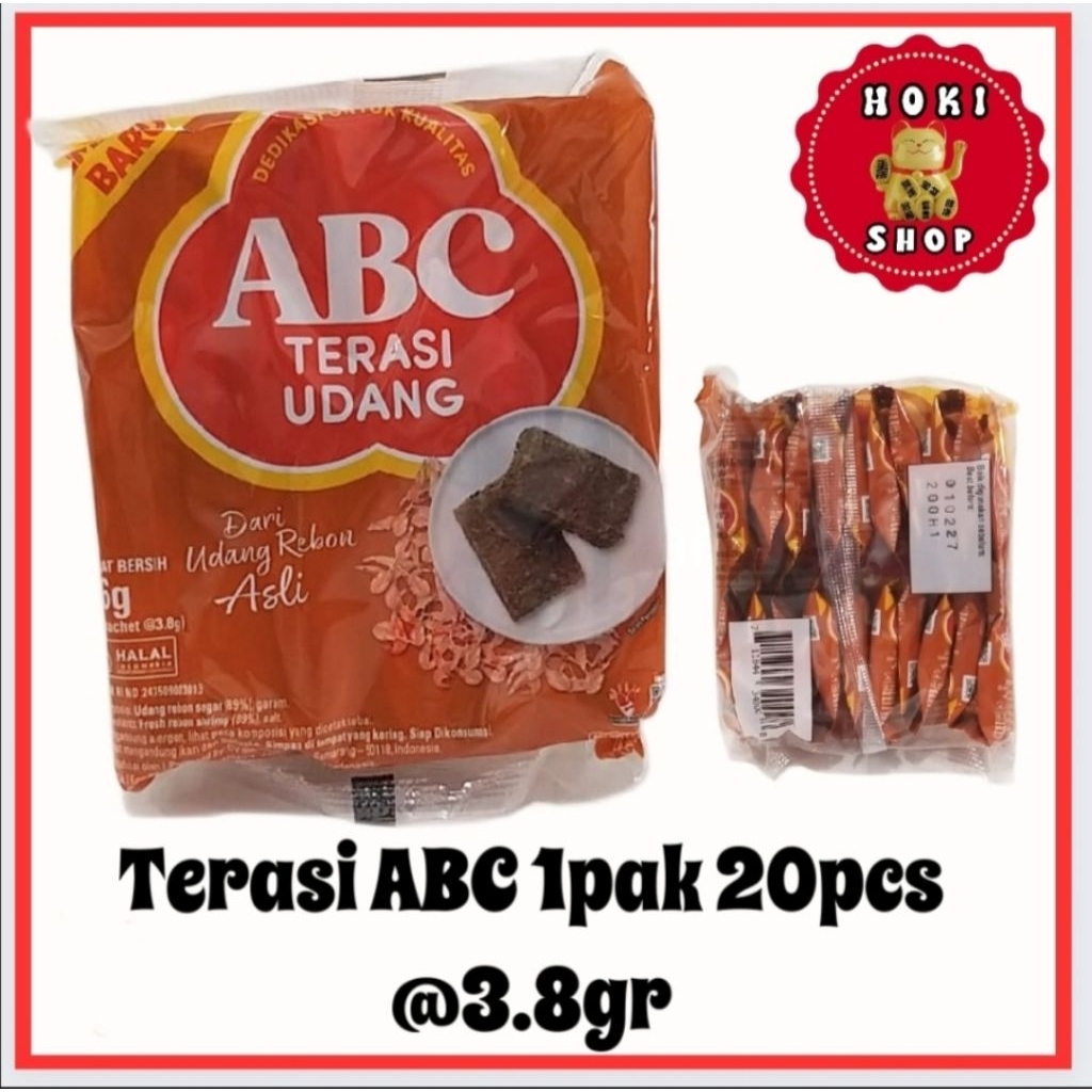 

Terasi Udang ABC isi 20biji / Terasi ABC / Trasi