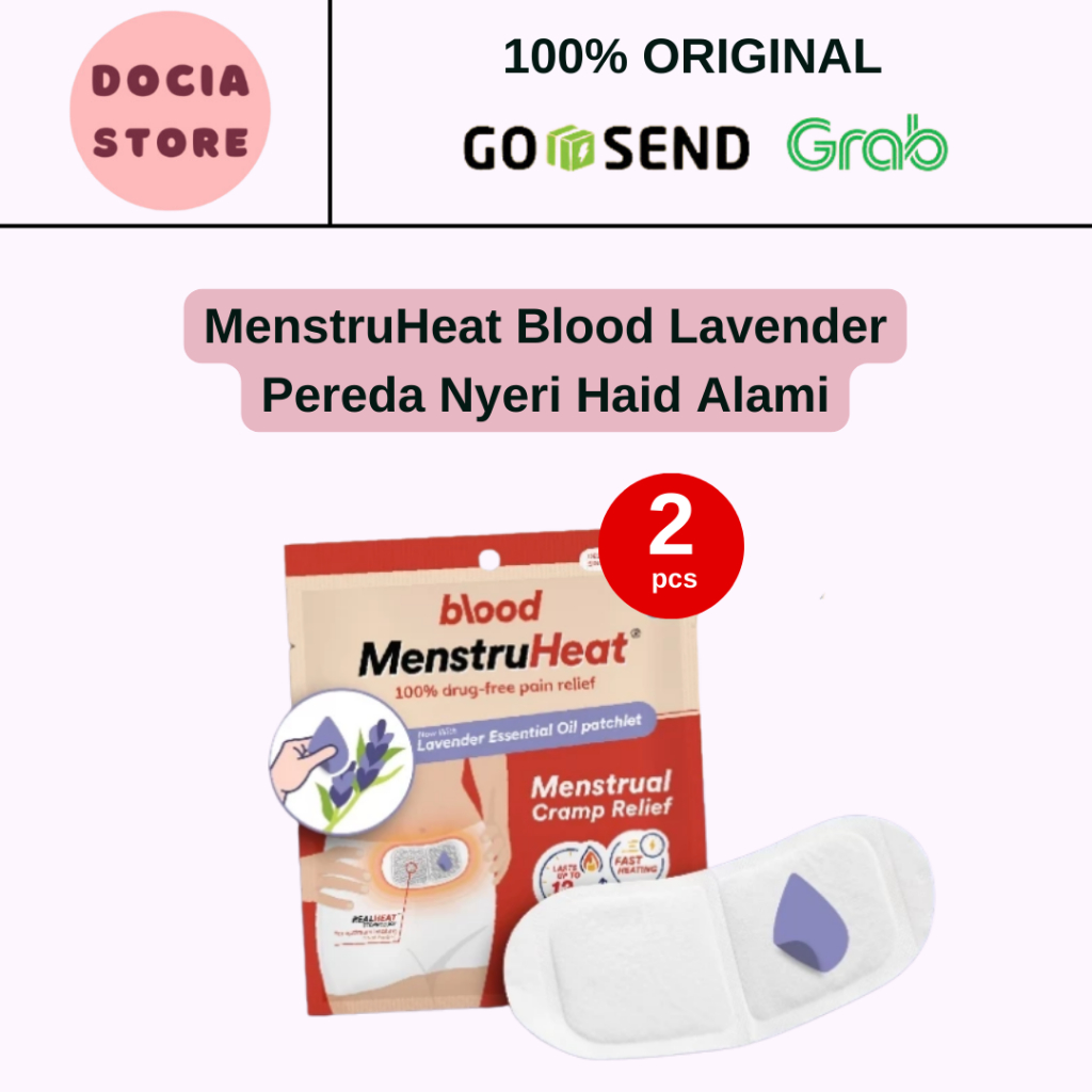 DOCIA STORE | BLOOD MenstruHeat | Kompres Hangat Haid  | Nyeri Haid