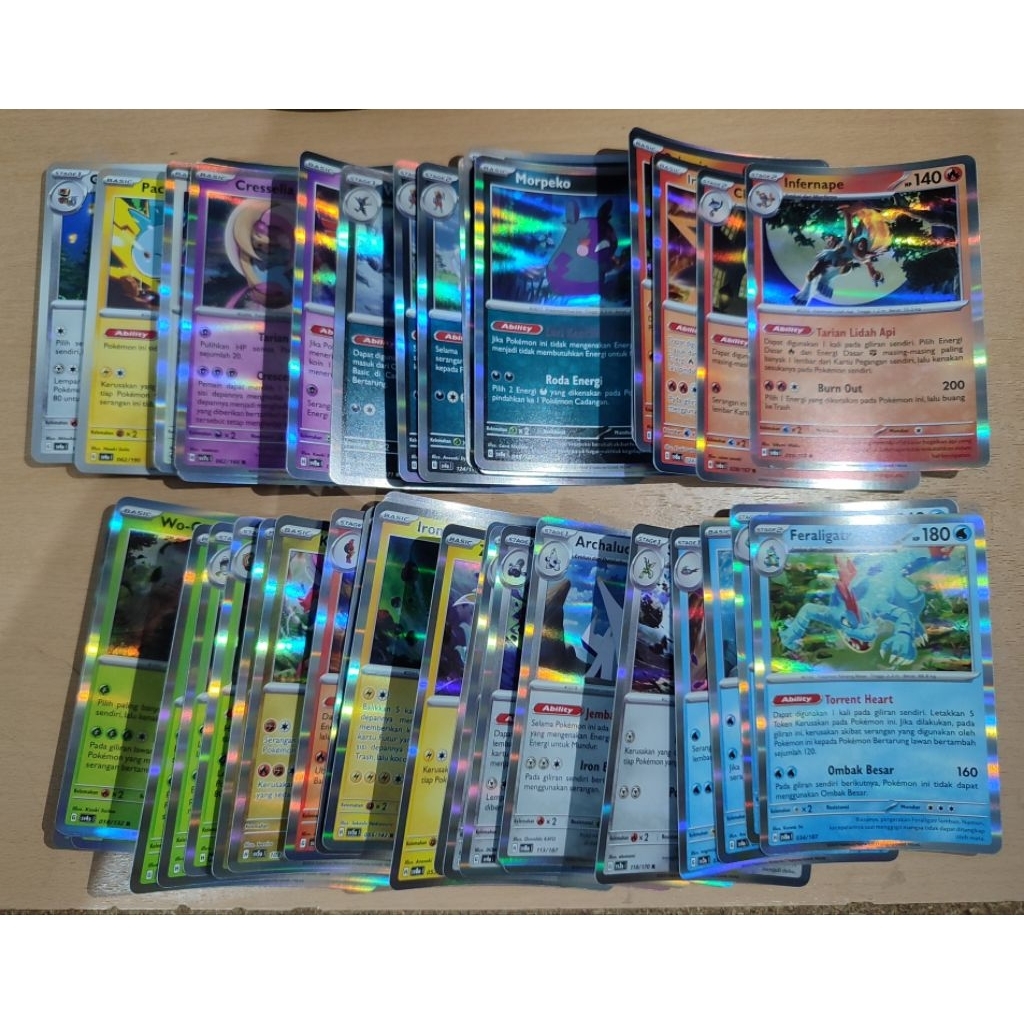 Kartu Pokemon R Foil/Holo Random - Pokemon TCG Indonesia