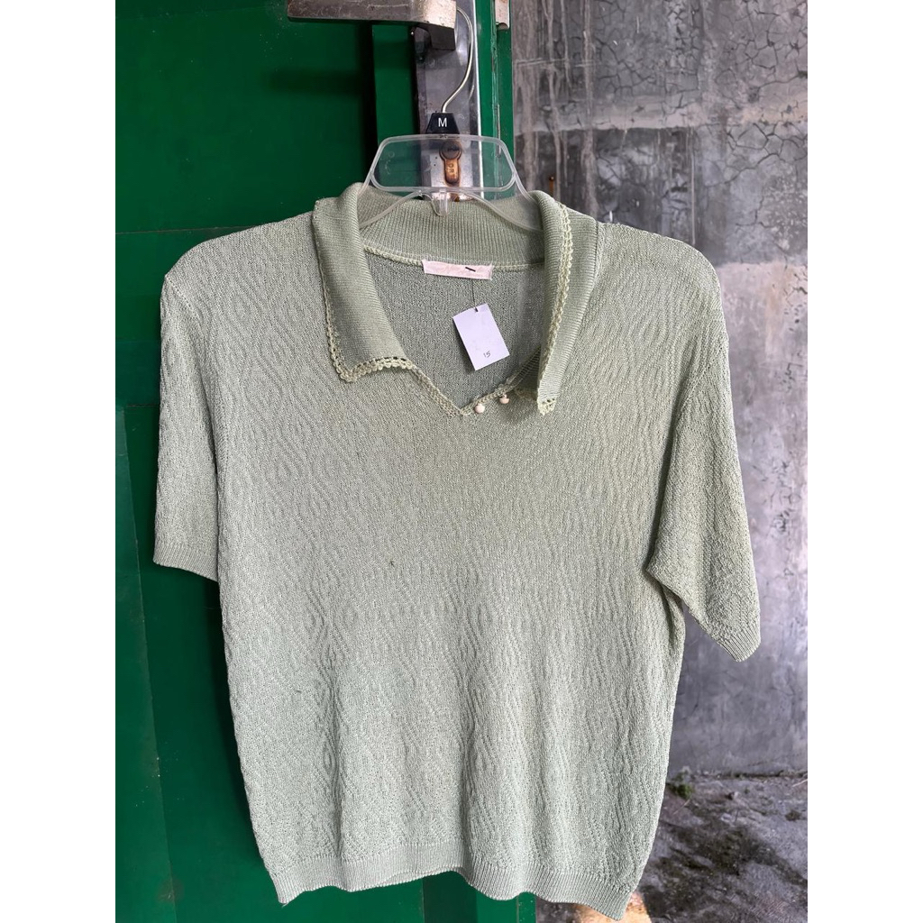blouse sage