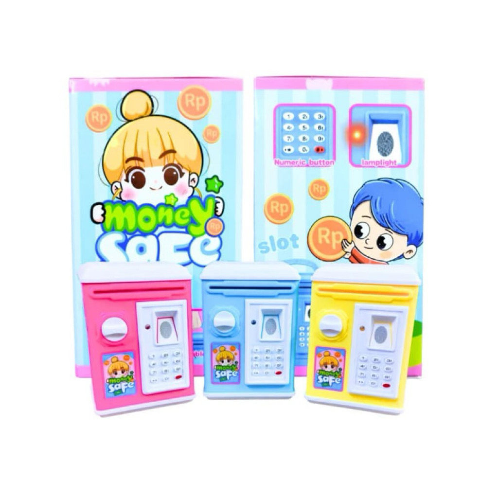 1293  mainan atm mini anak anak / mainan celengan atm anak anak / mainan atm mini