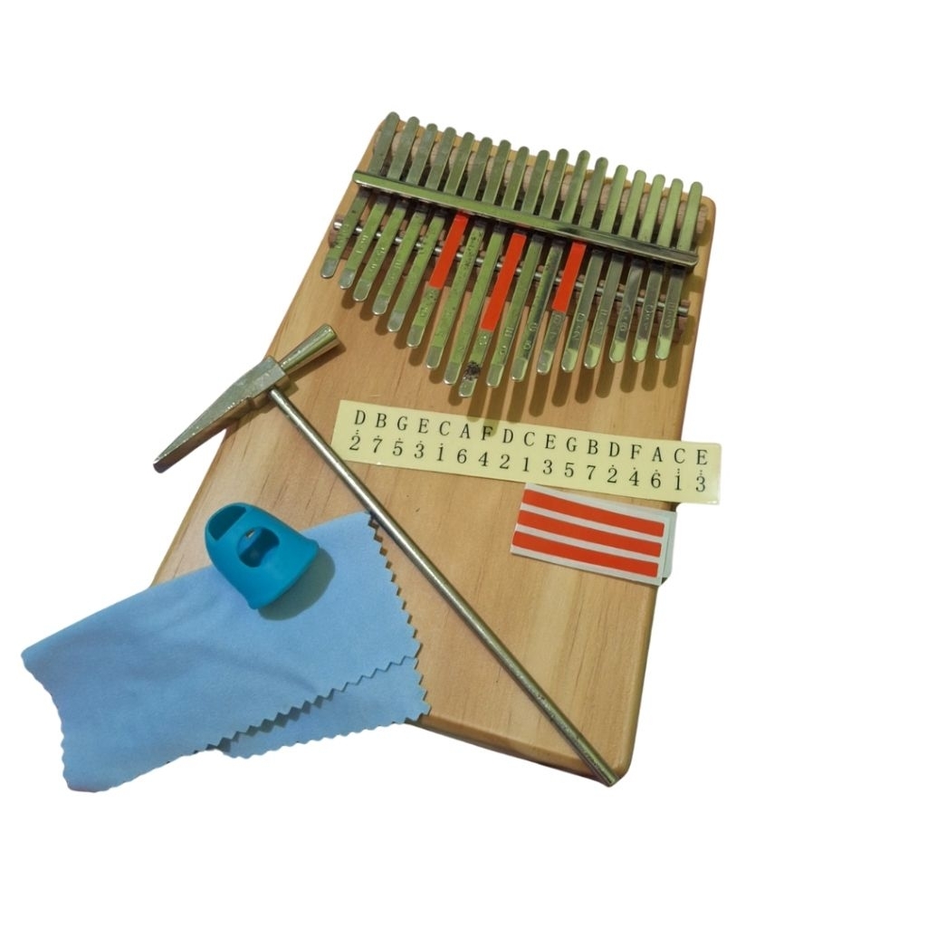 PRELOVED PRIBADI ALAT MUSIK KALIMBA PREMIUM LENGKAP KALIMANTAN