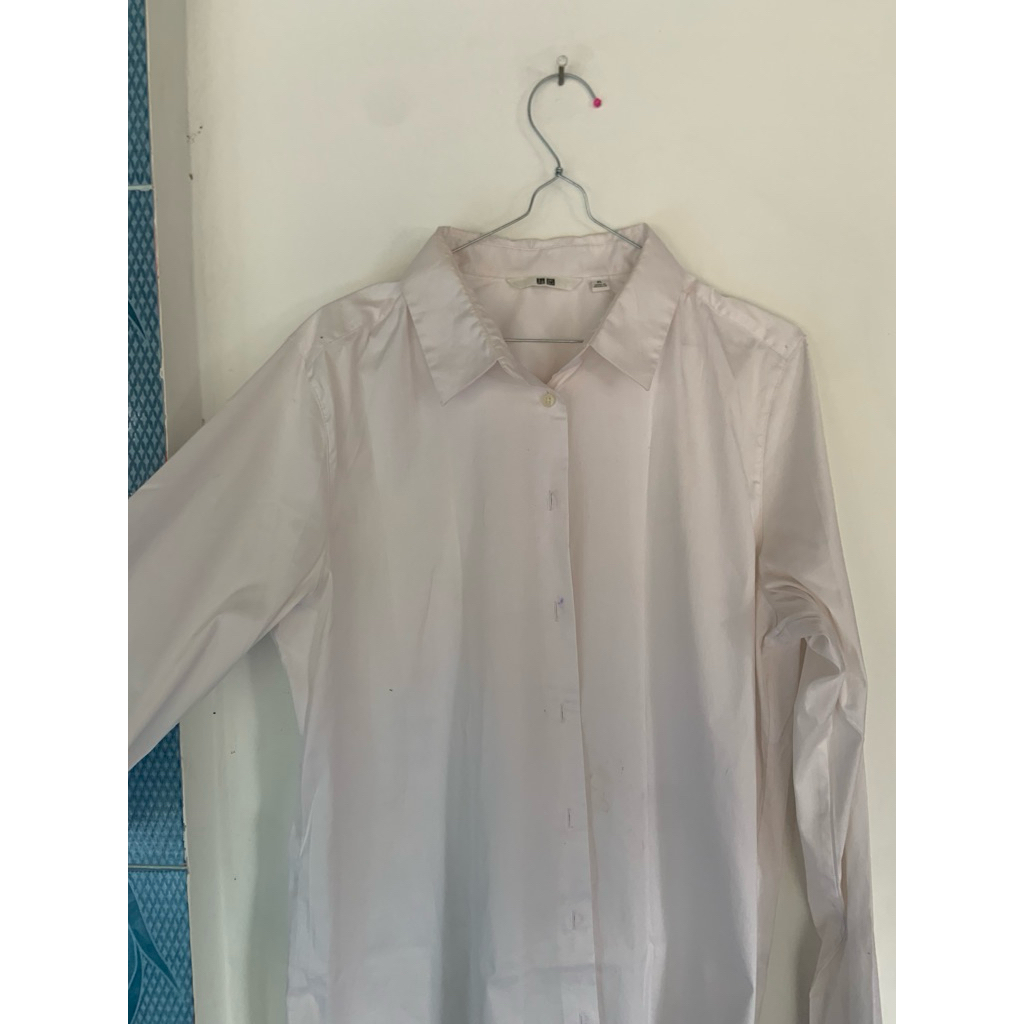 Preloved Kemeja uniqlo putih Xl