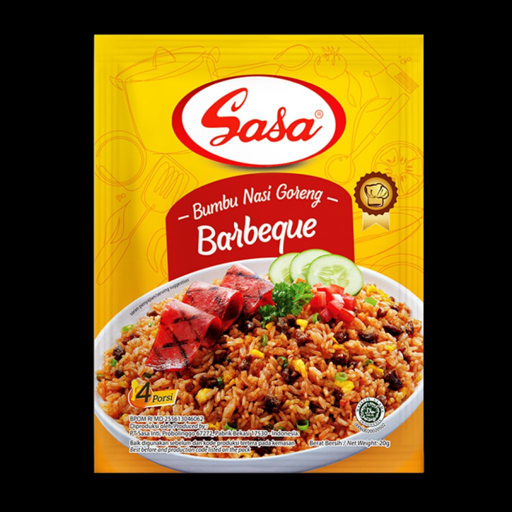 

Sasa Bumbu Nasi Goreng Ayam Barbeque 20 gram