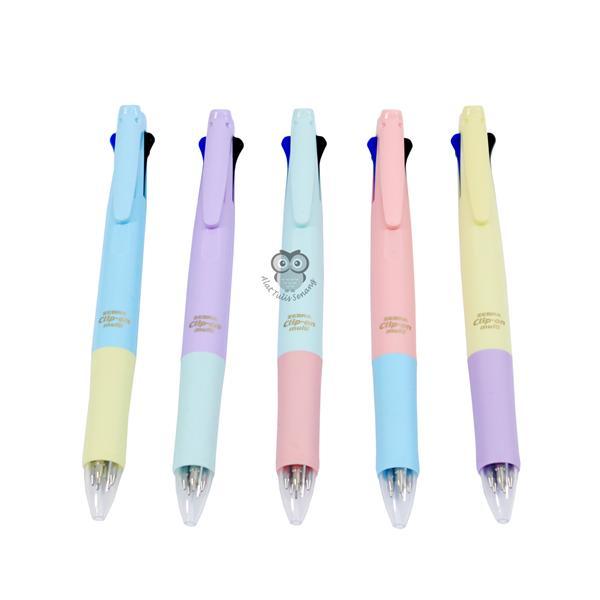 

Pulpen Zebra Multi Pastel Color 4 in 1 - Alat Tulis Senang Stationery Alat Tulis Anak Sekolah
