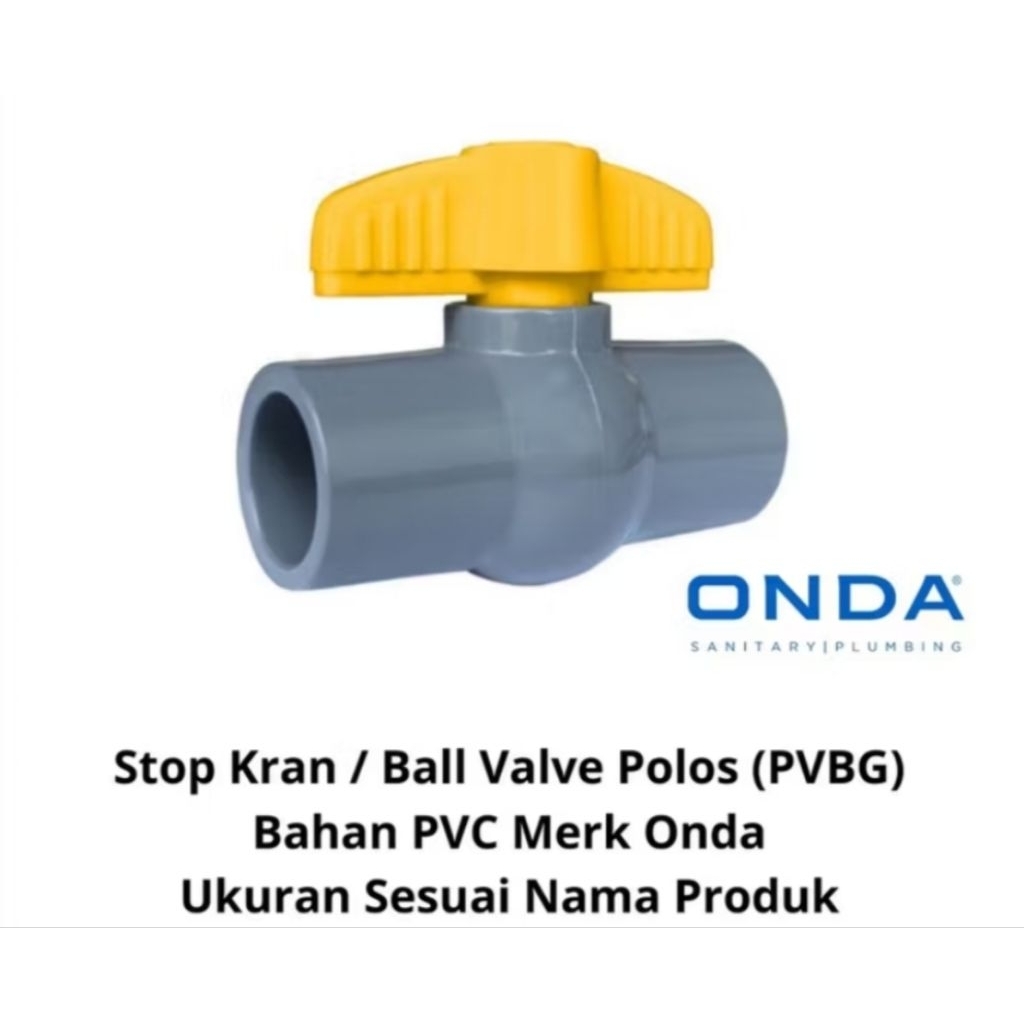 Ball Valve Stop Kran ONDA 1"