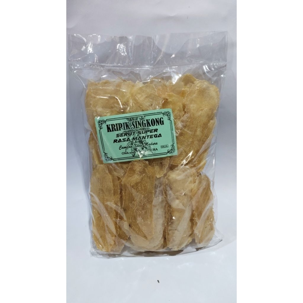 

SINGKONG SERUT MENTAH RASA MENTAGA ISI 100 BIJI, BERAT 450g