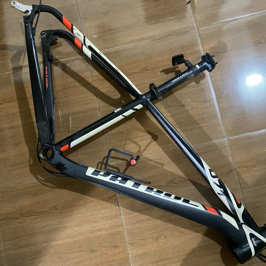 Frame PATROL 071 size S mtb 27.5 alloy ringan