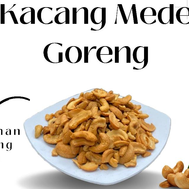 

Kacang Mede Pecahan Goreng Mete Bawang Putih 1kg