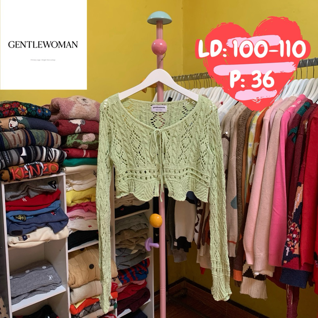 cardigan sultan rajut KEPANG cable knitwear premium BRAND crop