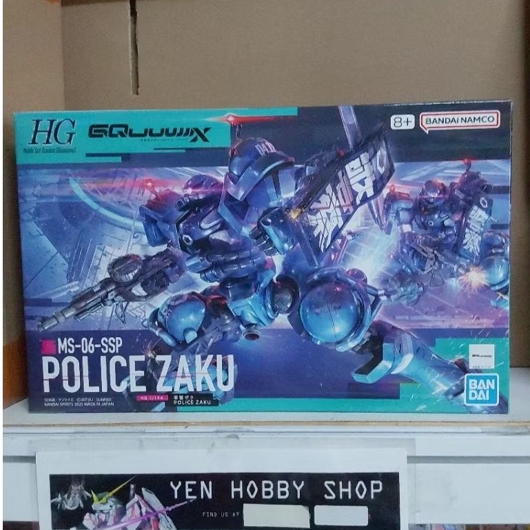 GUNDAM HG POLICE ZAKU 68566 (ORIGINAL BANDAI)