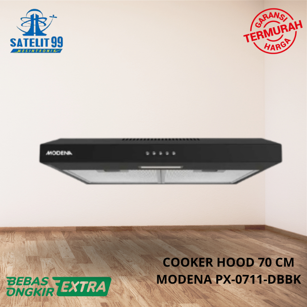 COOKER HOOD 70 CM MODENA PX-0711-DBBK