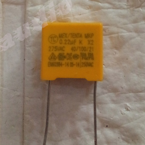 CAPASITOR MKT 224/275 (1CM) 0,22 uF
