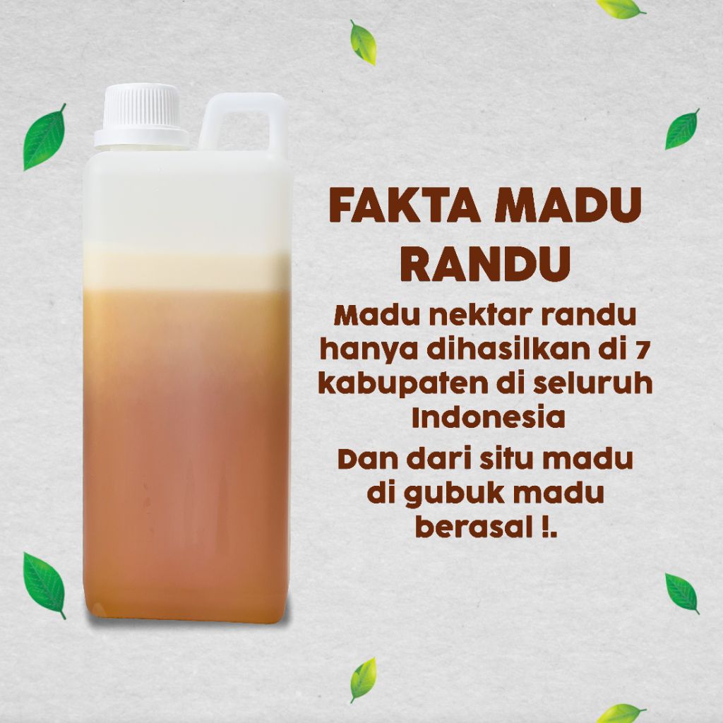 

Madu Murni Nektar Bunga Randu , 100 % Original Tanpa SOS ( Sirupan , Oplosan, Sintetis )