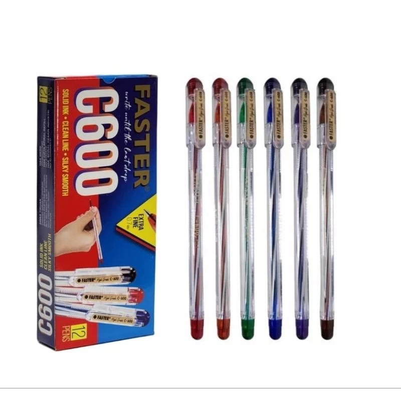 

(12 Pcs) Pen Faster C600/F6