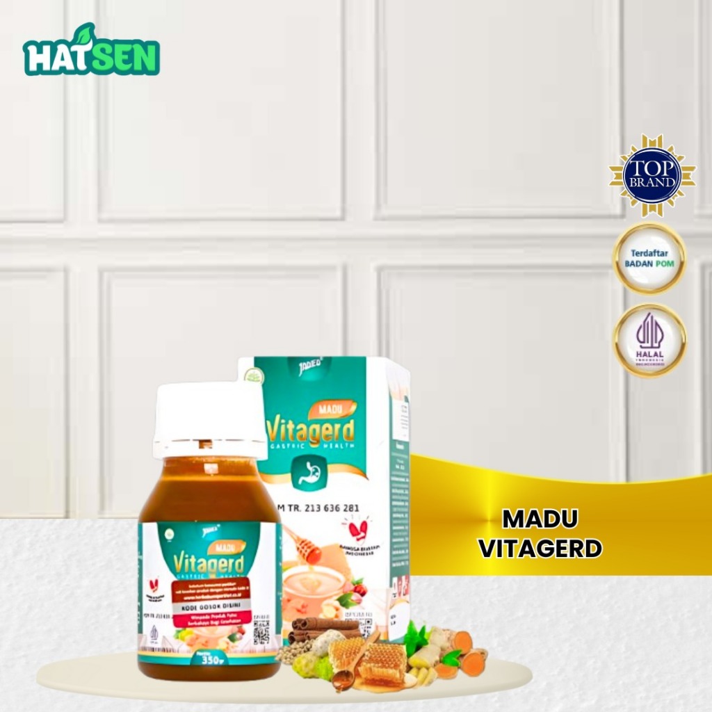 

Madu Vitagerd Herbal 100% Original Untuk Menjaga Kesehatan pencernaan Asli
