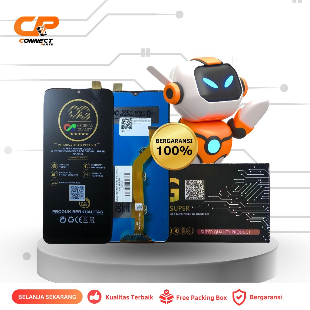 (LCD) INFINIX HOT 8 (X650)  (LCD) INFINIX