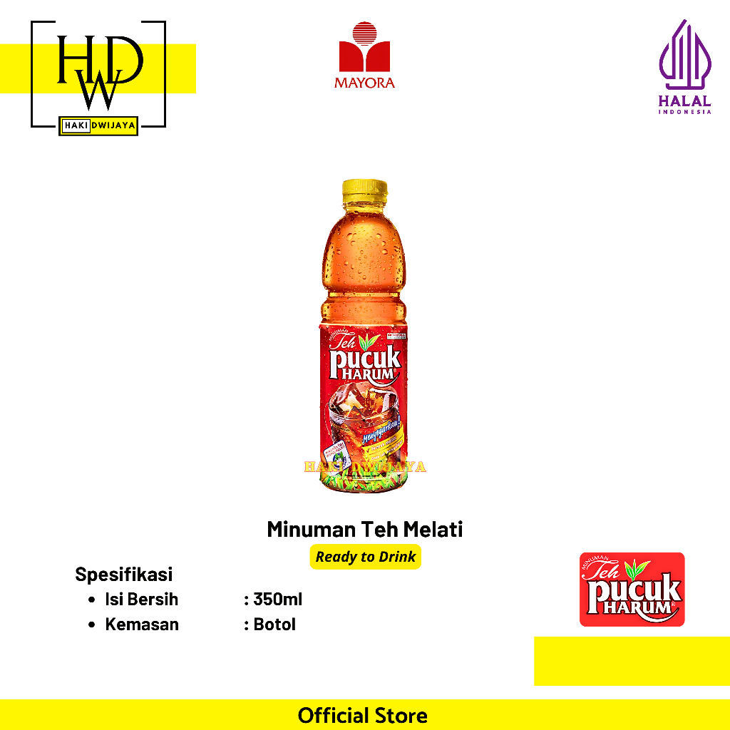 

[ECERAN] Teh Pucuk Harum / Teh Melati 350ml Botol
