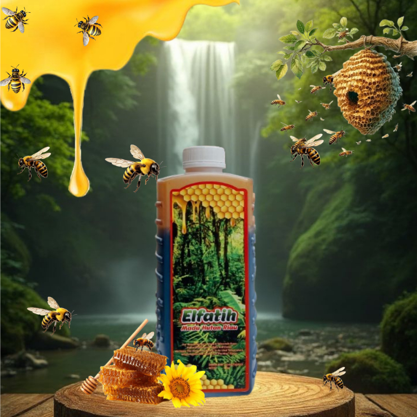

EL FATIH Madu Hutan Asli Sumatra 1kg