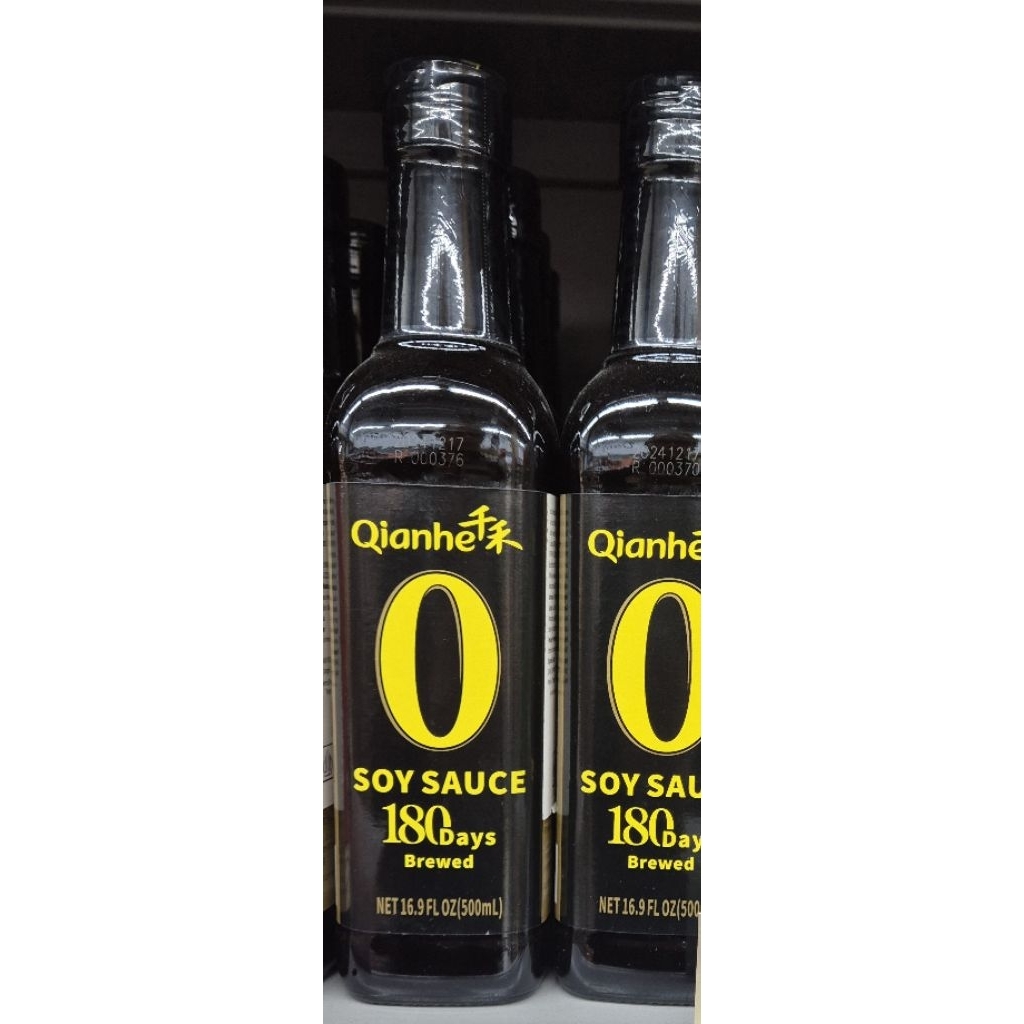 

Saus Kedelai 180 Hari QIANHE O Soy Sauce 180 Days Brewed 500ml - HK.