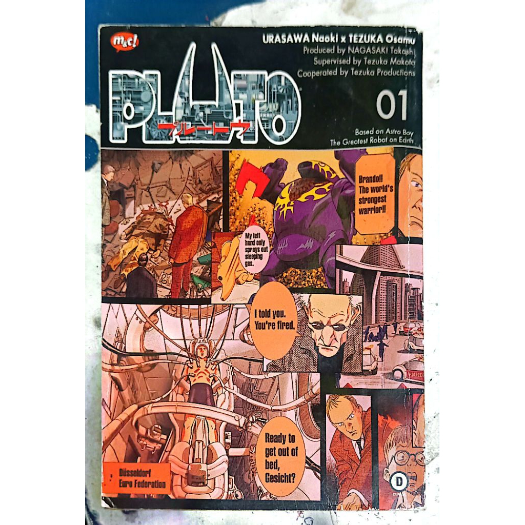 KOMIK BEKAS PLUTO 01