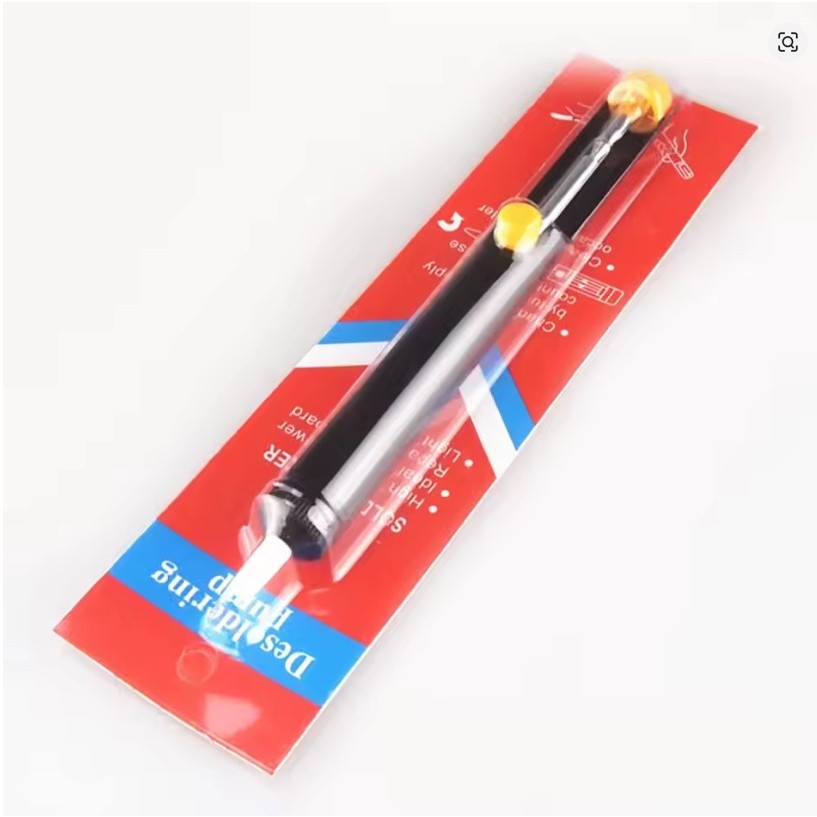 ATRAKTOR PENYEDOT TIMAH BESI HITAM / DESOLDERING PUMP