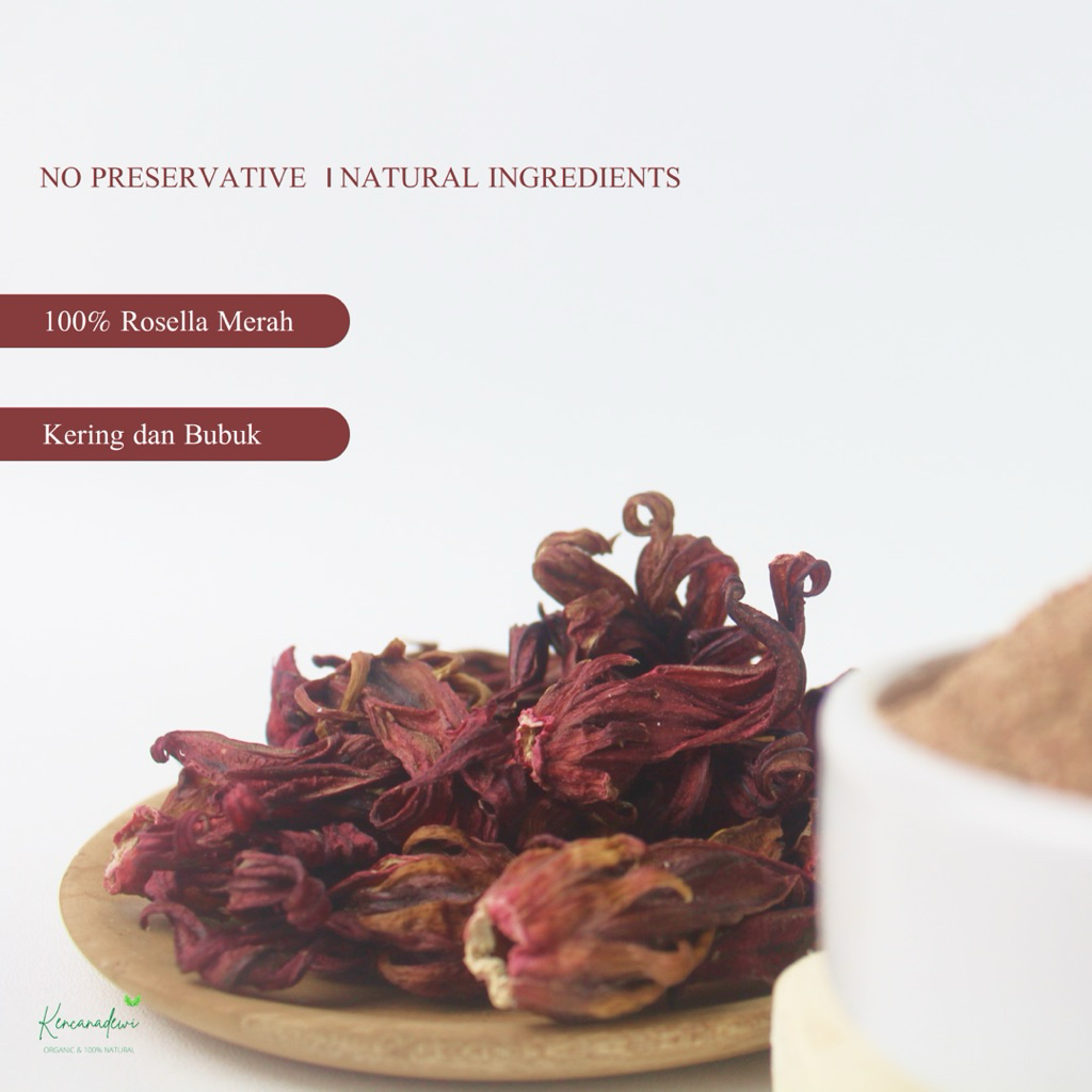 

Rosella Merah Kering -Teh rosella Merah-Rosella seduh