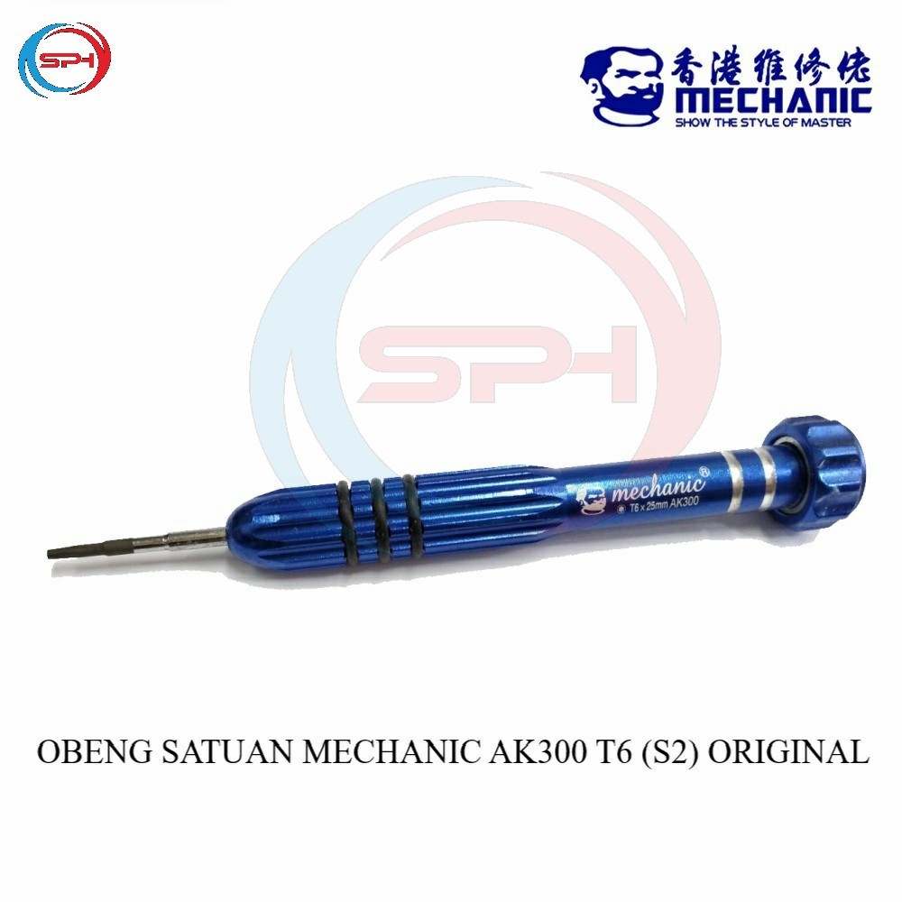 Obeng Satuan Mechanic Ak300 T6 (S2) Original