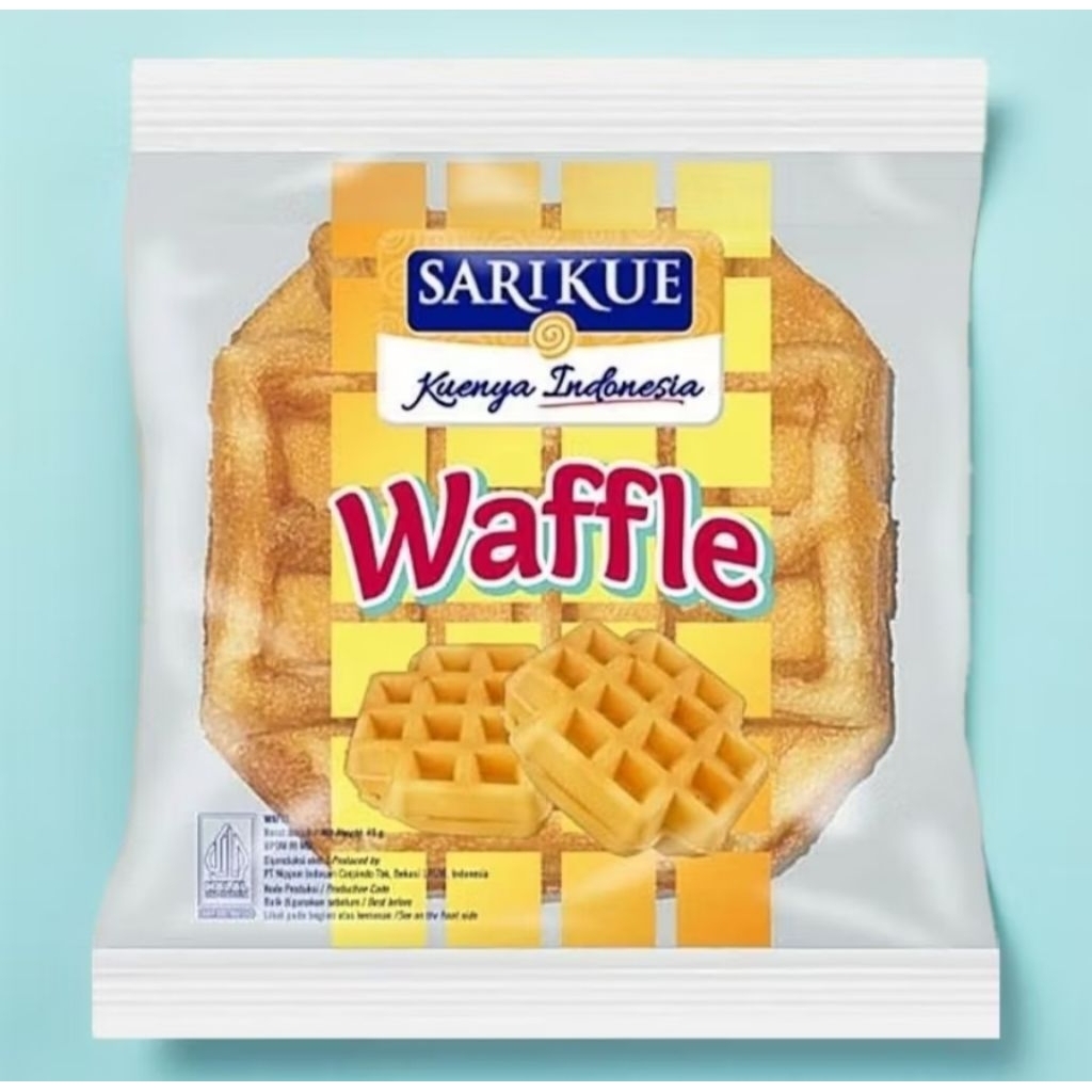 

Sari Roti Kue Waffle Original Lembut Empuk Enak