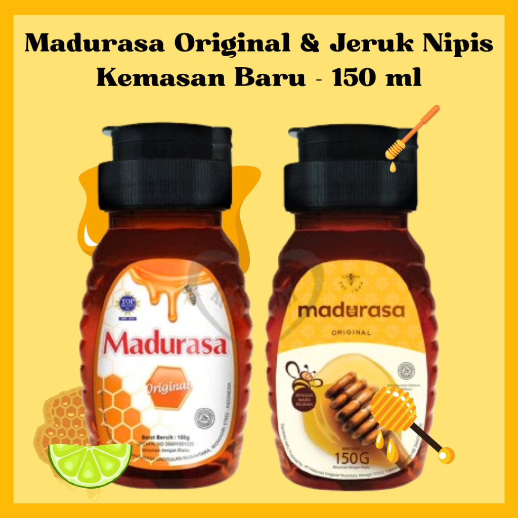 

Madurasa Kemasan 150 ml - Madurasa Original - Jeruk Nipis - Madu Pilihan
