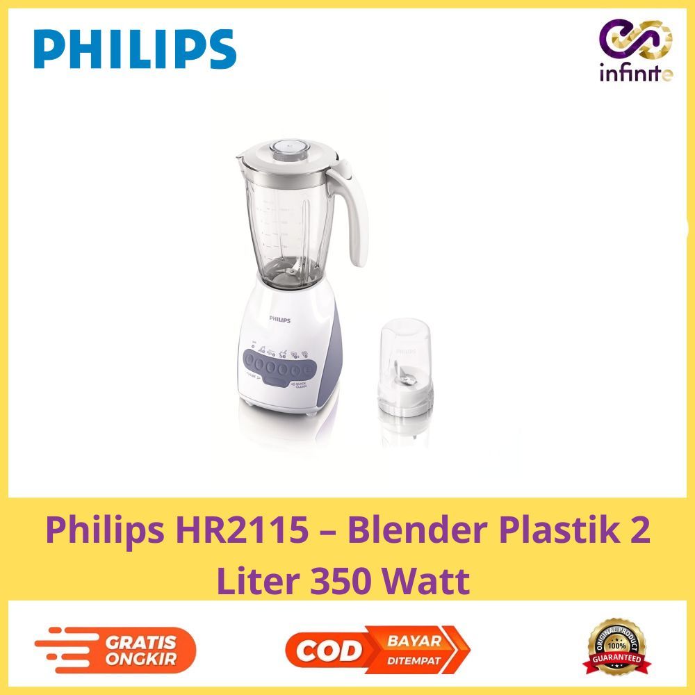Blender Philips - Philips HR2115 Blender Plastik 2 liter