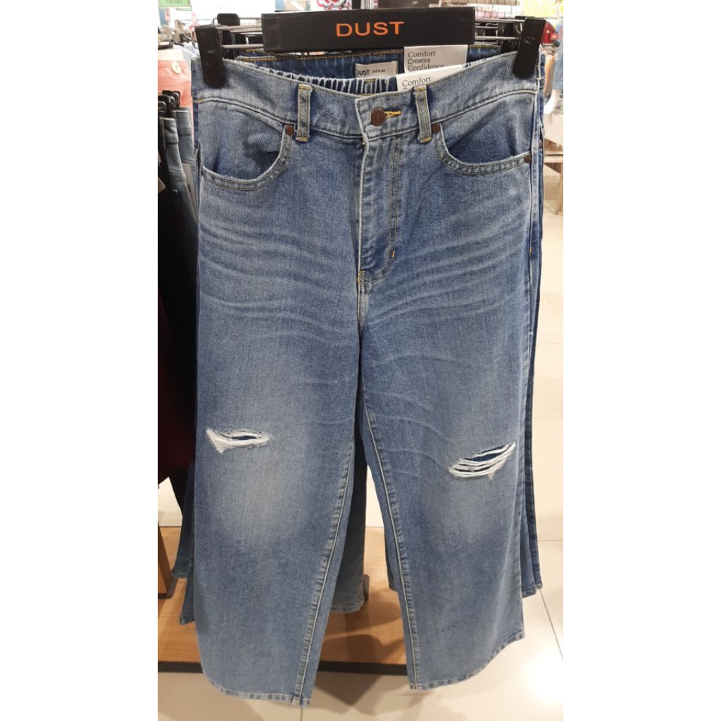 celana jeans boyfriend merk DUST