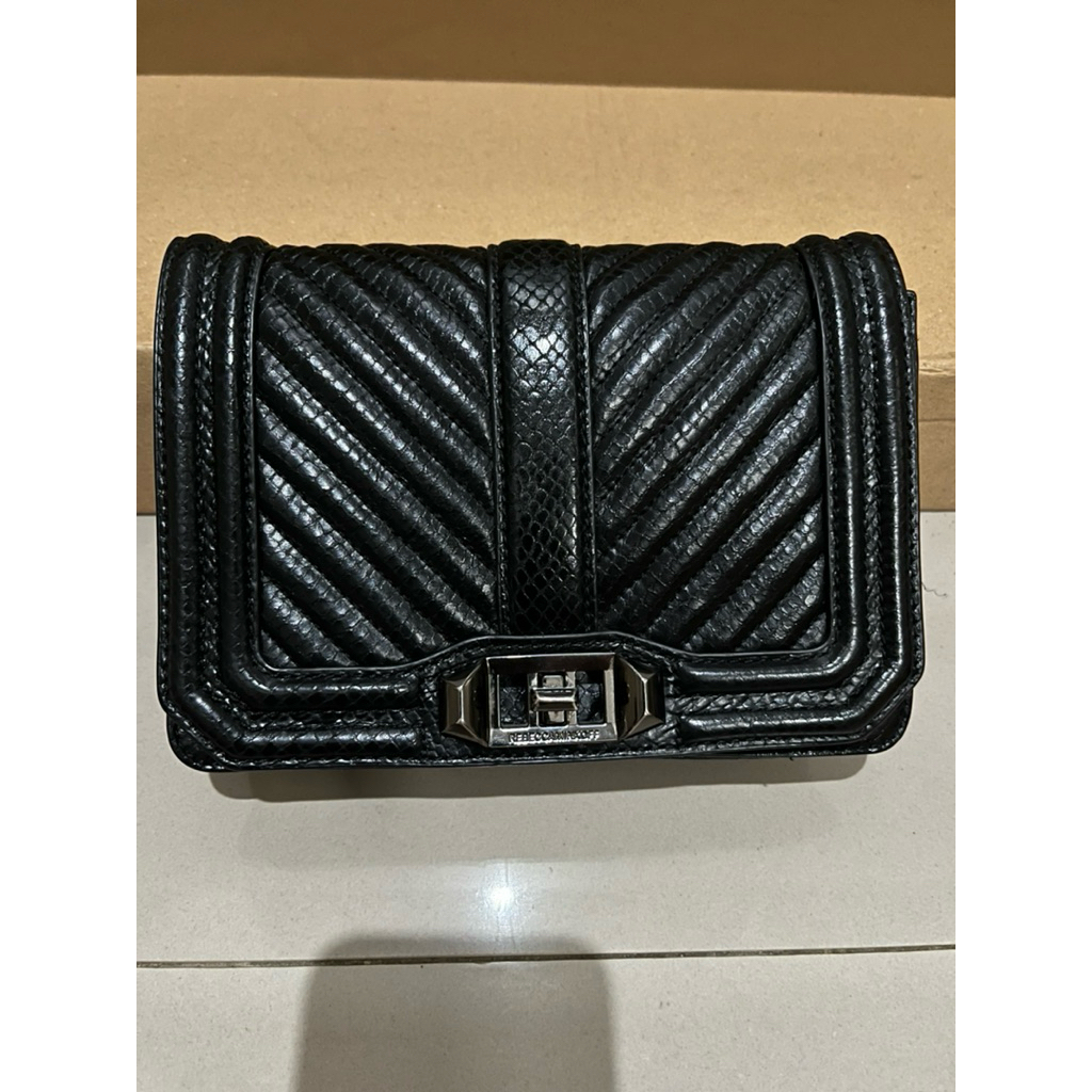 PRELOVED SLINGBAG REBECCA MINKOFF KULIT ASLI