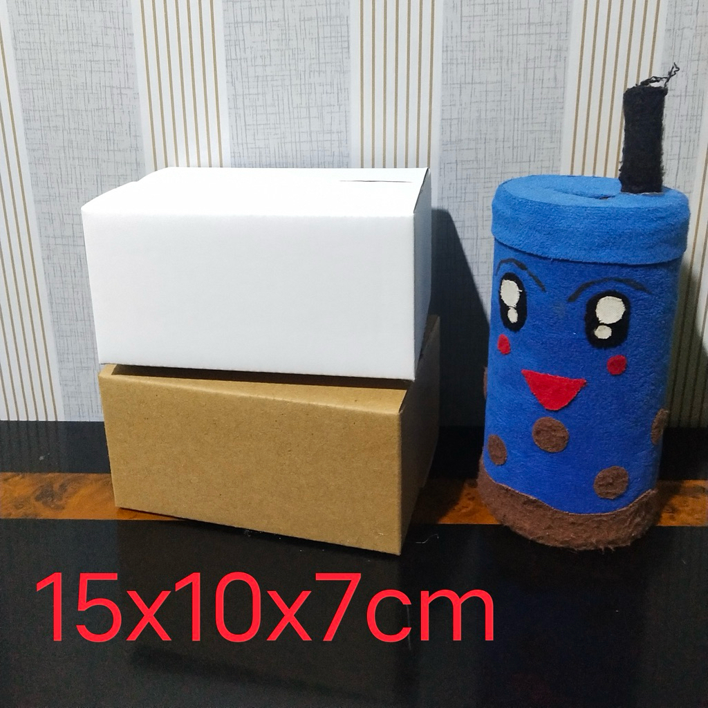 

kardus 15x10x7 PUTIH husus bandung /instan